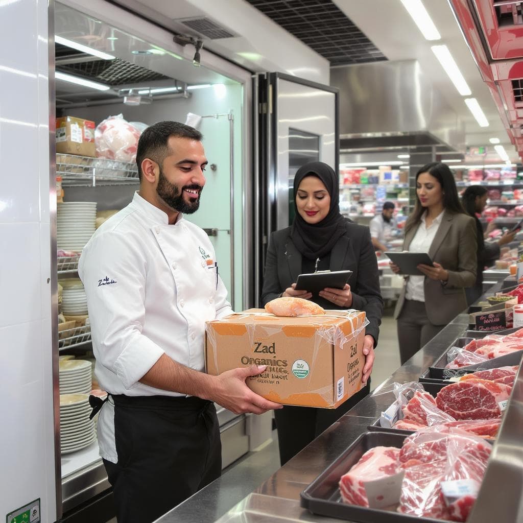 Professional kitchen with prepared dishes—representing wholesale food service and supplier quality standards.